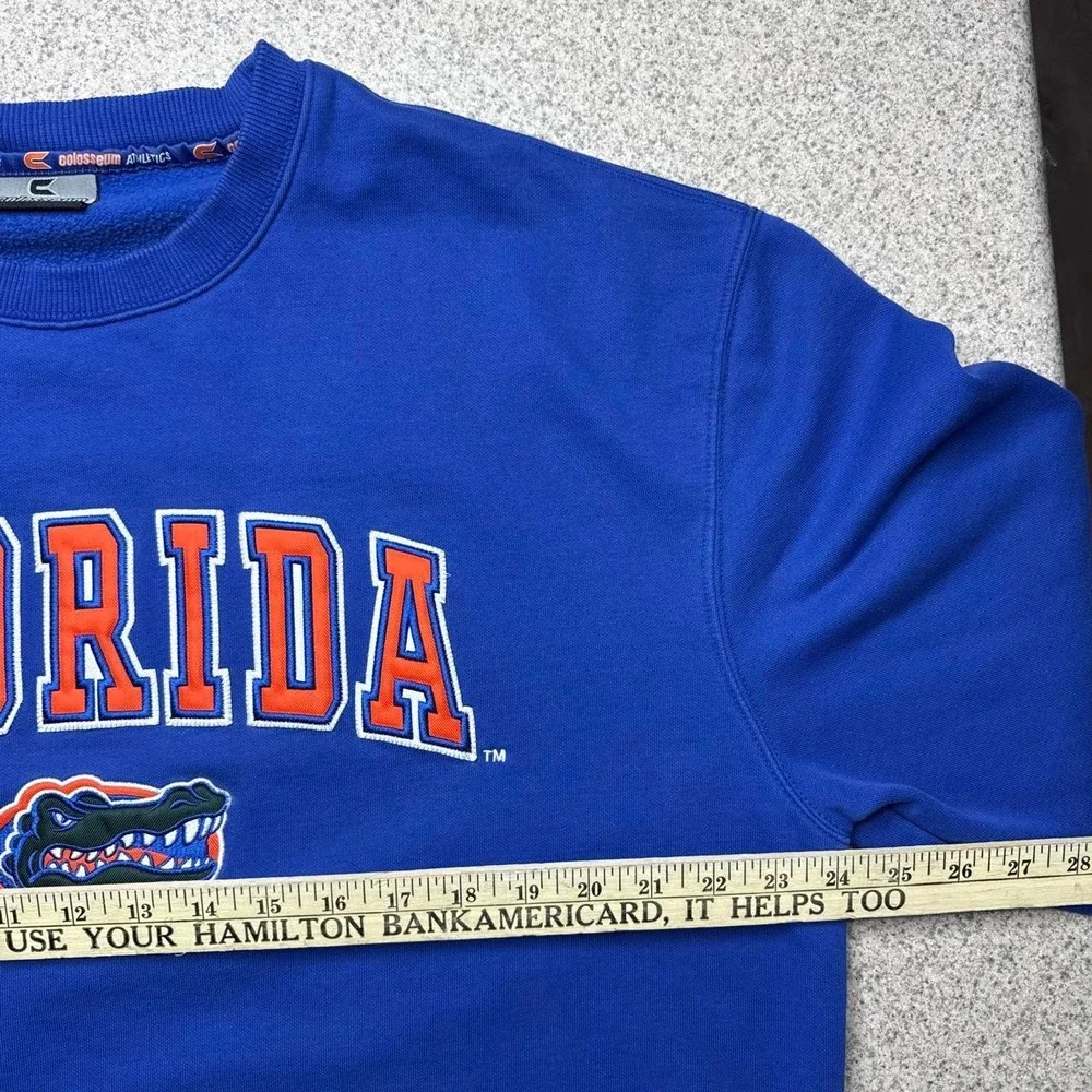 Colosseum Athletics NCAA Florida Gators Embroidered Crewneck Sweatshirt XXL